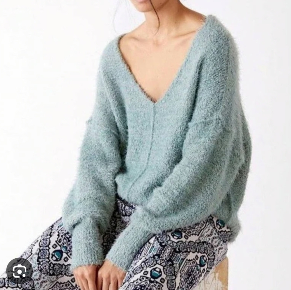 Free People Icing V-Neck Sweater